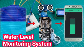 Water tank level monitoring system with Nodemcu and Blynk application - [ESP8266 Project]