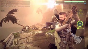 Cover Fire Gameplay : Episode 4 : Jungle : Chapter 4-8 : Cliff Road (Android/iOS)