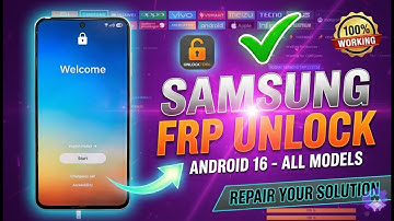 New Update All Samsung Frp Unlock Tool 2026 | All Cpu All Model Any Bit | Android 16 | bypass frp