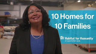 10 Homes for 10 Families | The Bauer Foundation Will Match Your Donation Up to $500,000!