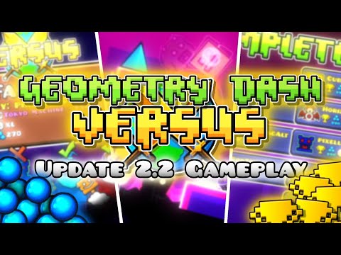 Geometry Dash Update 2.2 BETA - Versus Mode Gameplay (April Fools 2023)