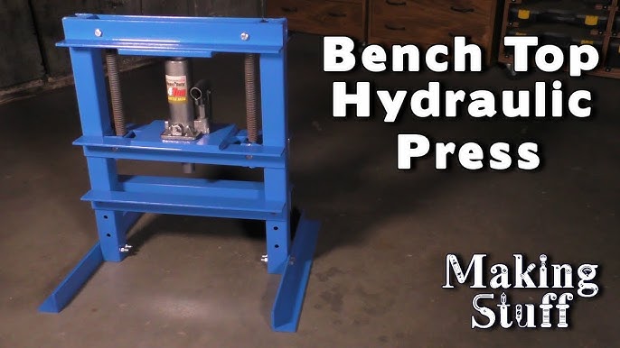 BUILD a 20-Ton Hydraulic Press! FREE PLANS! 