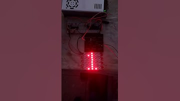 ws2812b 5x8 led matrix pic18F4550