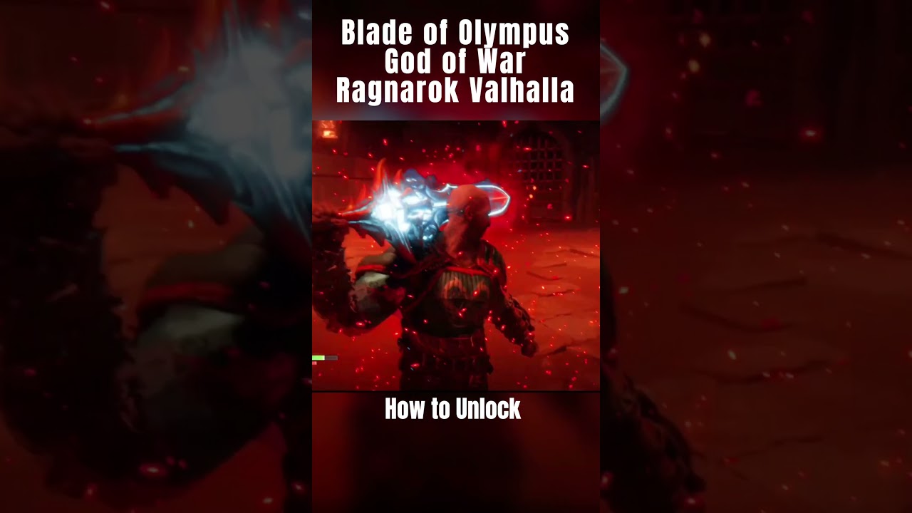 How to unlock Blade of Olympus in God of War: Ragnarok Valhalla