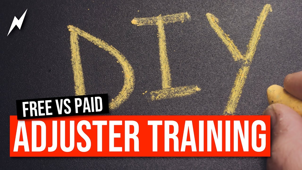 Free vs Paid Adjuster Training - YouTube