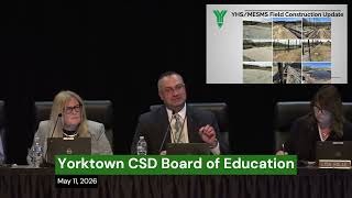 Capital Bond Project Update – May 11, 2026