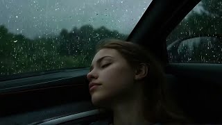 🔴 Rainy Retreat for Rest: Thunder Sounds on Camping Car Window to Beat Insomnia