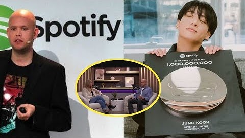 Army shocked!! Spotify Ceo opens up about jungkook