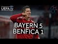 BAYERN 5-1 BENFICA #UCL HIGHLIGHTS