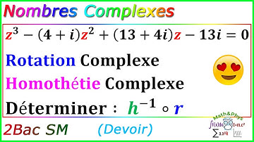 Les Nombres Complexes - équations du second degré dans C - 2 Bac SM - [Exercice 31]