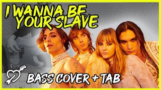I Wanna Be Your Slave - Bass Cover + TAB LoveYourBass
