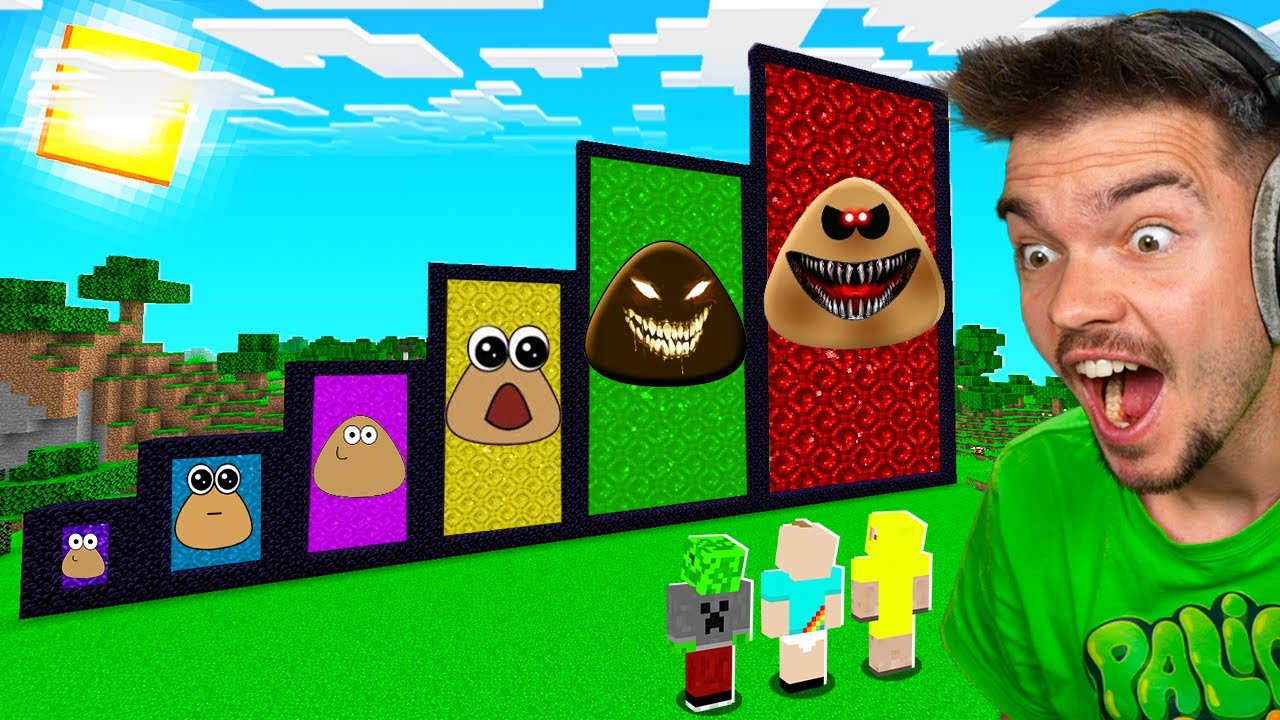 NIE WYBIERZ ZŁEGO PORTALU POU w Minecraft!