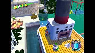 10 | SUPER MARIO SUNSHINE longplay | RICCO HARBOR SHINE 1: Gooper Blooper Breaks Out