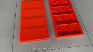 High Wear PU Screen Panels for Mining Vibrating Screens and Screening Systems