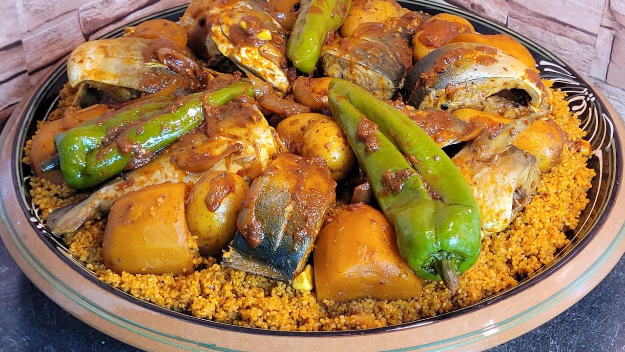 كسكسي بالحوت زمني تونسي من قاع الخابية نودكم ولا نشهيكم بنّة عالمية