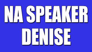 NA Speaker - Denise "God, could you love me again?"