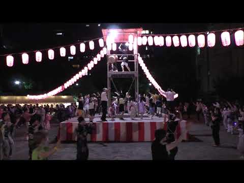 花園音頭　2022年新宿花園小学校盆踊り１４