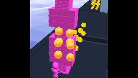 LOCKY GAMING ZONE | HOW TO PLAY STACK COLORS GAME OP PART 9 GAMEPLAY                         #Shorts