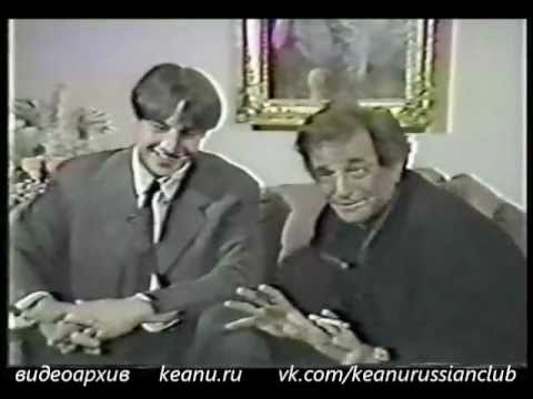1990 Keanu Reeves & Peter Falk. Interview. Tune in Tomorrow keanu reeves motorcycles