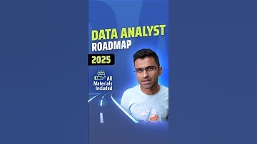 Data Analyst Roadmap 2025 #codebasics #shorts #dataanalytics #roadmap #dataanlysis #data