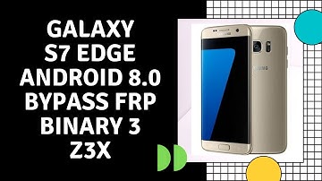 Samsung G935F FRP Bypass 8.0 U3 | S7 Edge Combination File | Reset FRP UFS Method By Z3X