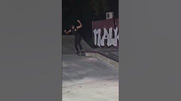 long #boardslide and ride on 5050 using my #element rail #skateboarding #shortsviral #shorts #skate