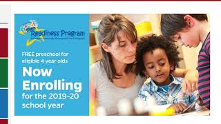 Dateline Schools    Great Start Readiness Program 2019   Wednesday