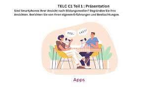 Telc C1 Hochschule | Mündliche Prüfung | Präsentation | Lernen #telcc1 #lernen