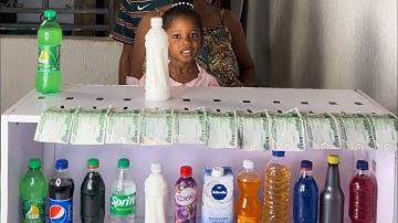 THE MOST SMART,  FUNNY & ENTERTAINING FAMILY BOTTLE COLOR MATCHING CHALLENGE 