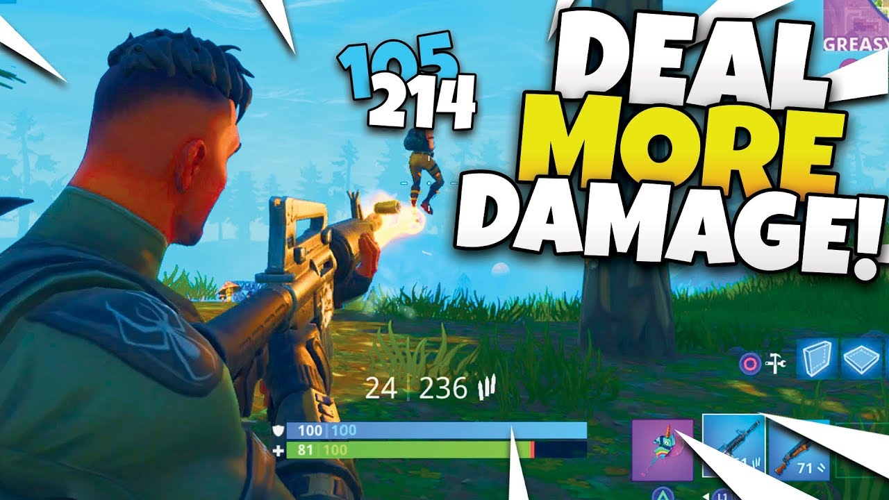 How To Do More Damage On Enemies In Fortnite Tips And Tricks Youtube Dealt 100 Damage Fortnite Didnt Die Dealt 100 Damage Fortnite Didnt Die How To Do More Damage On Enemies In Fortnite Tips And Tricks Youtube