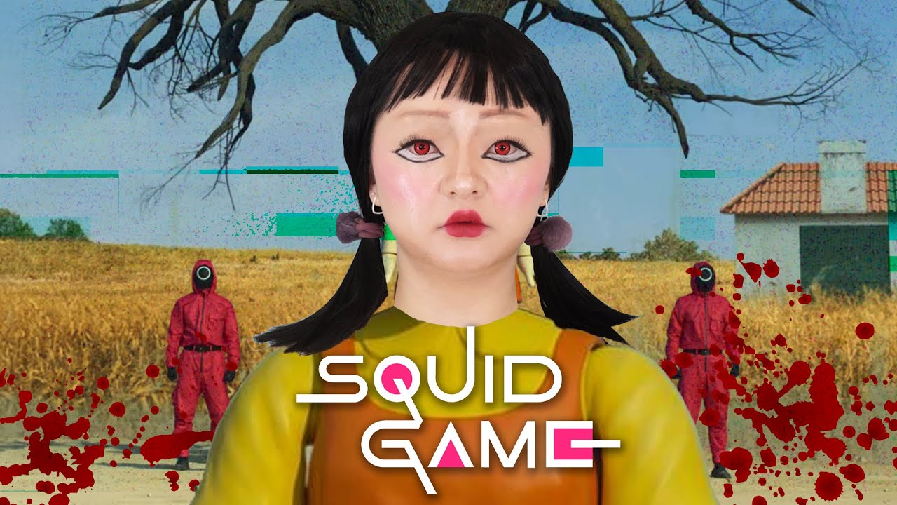 SQUID GAME DOLL I HALLOWEEN MAKEUP 2021 YouTube
