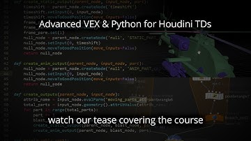 HOU301 - Advanced VEX & Python for Houdini TDs