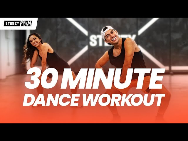 30 Min Latin Inspired DANCE Workout | STEEZY SWEAT class=