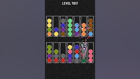 Ball Sort Puzzle Level 7617
