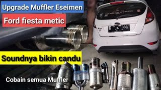 Ford fiesta metic 1600 CC upgrade Muffler eisimenne sound paling enak..