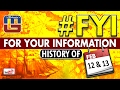 Fyi | 12 - 13 फरवरी का इतिहास |