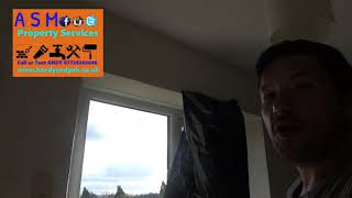 D. I. Y. Vlog - how to put a batten up for curtain pole - By Handy andy - No1 Handyman