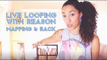 LIVE LOOPING with Reason | BUILD RACK & MAPPING/Enabling Midi Controller