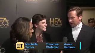 Timothée Chalamet and Armie Hammer Dish on Potential Call Me by Your Name Sequel