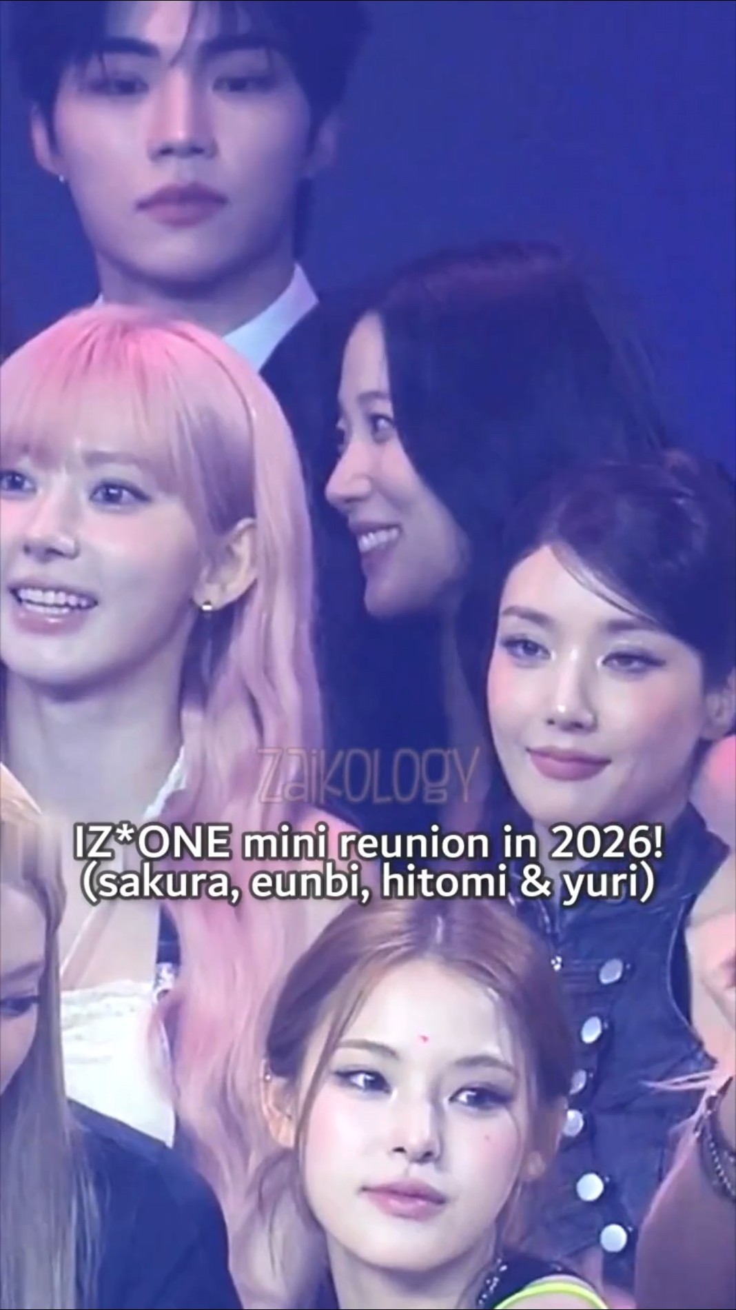 IZ*ONE reunion!!😱 #lesserafim #izone #shorts - YouTube
