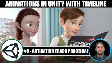 Animations and cutscenes in unity using timeline | #5 Using Activation Track