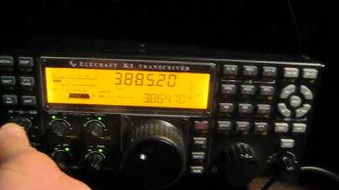 Elecraft K3 Noise Blanker demo at K2XT