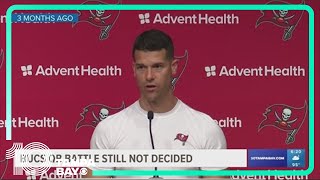 Who has the edge for 2023 Bucs starting QB between Mayfield, Trask?