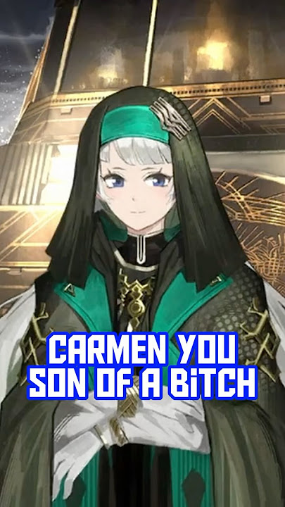 Carmen could you F*ck off for one Intervallo