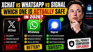 Elon Musk’s XChat EXPOSED 😳 | Not Safe Like WhatsApp & Signal? Truth Revealed! screenshot 2