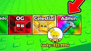 I TESTED ADMIN POWERS INFINITE KICK AND OP BRAINROT in KICK A LUCKY BLOCK