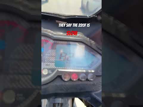 Slow???? ☠️ #pulsar #220f #monster