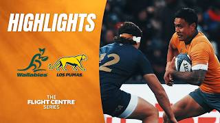 Wallabies v Argentina Highlights | The Flight Centre Series | Round 4