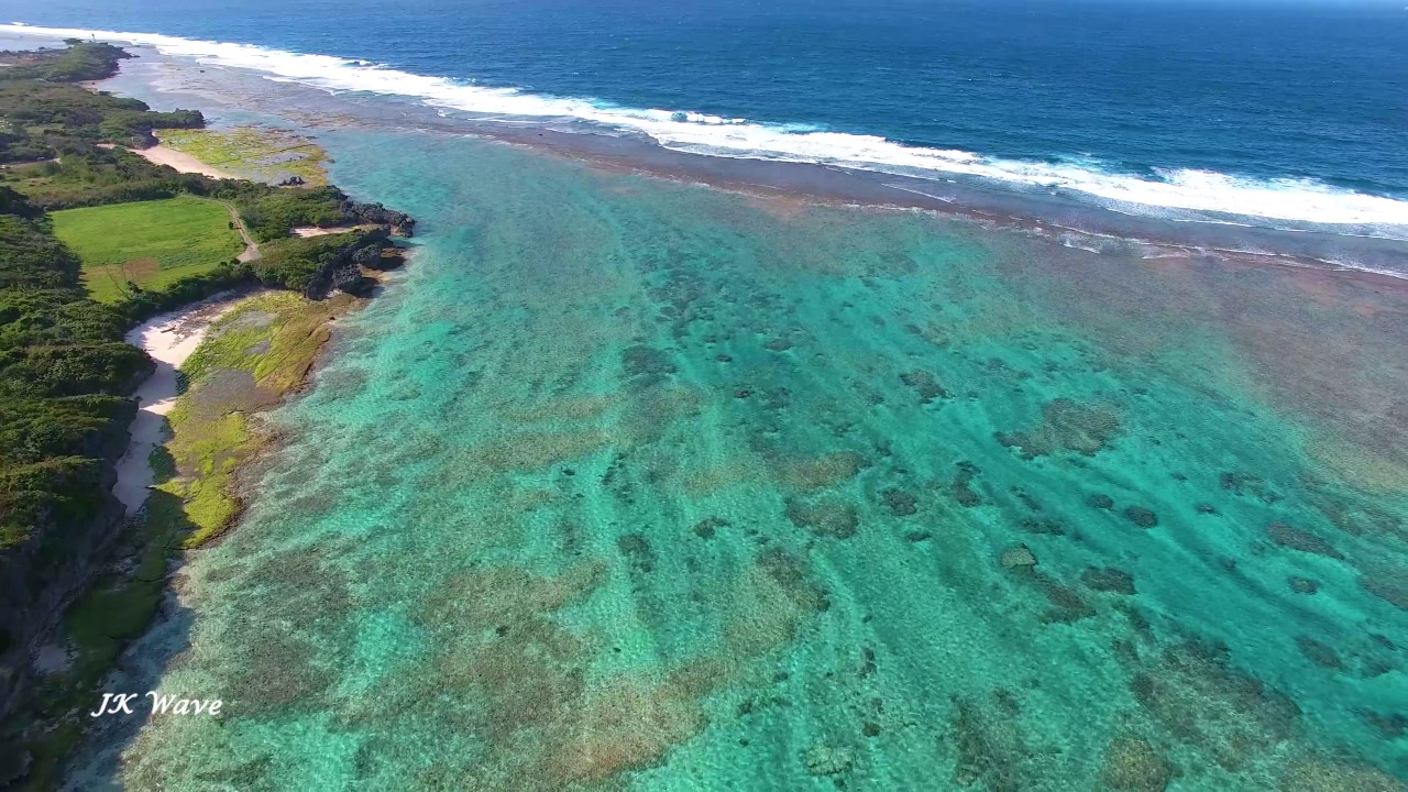沖縄ドローン空撮 備瀬のワルミ 秘境 聖域動画 Youtube