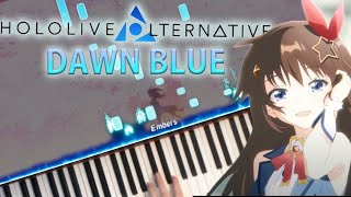 [hololive Alternative] Teaser PV - Dawn Blue | Mori Calliope(Piano Cover)
